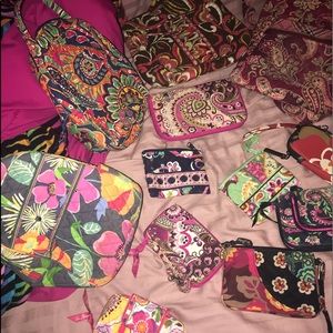 Vera Bradley purses, wallets, lunch boxes etc😍